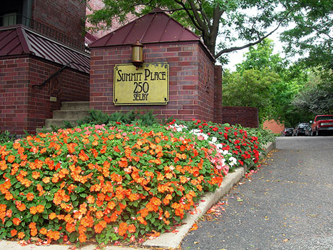 entrance